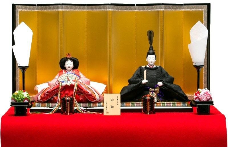 京十番親王飾り「向かい喋」