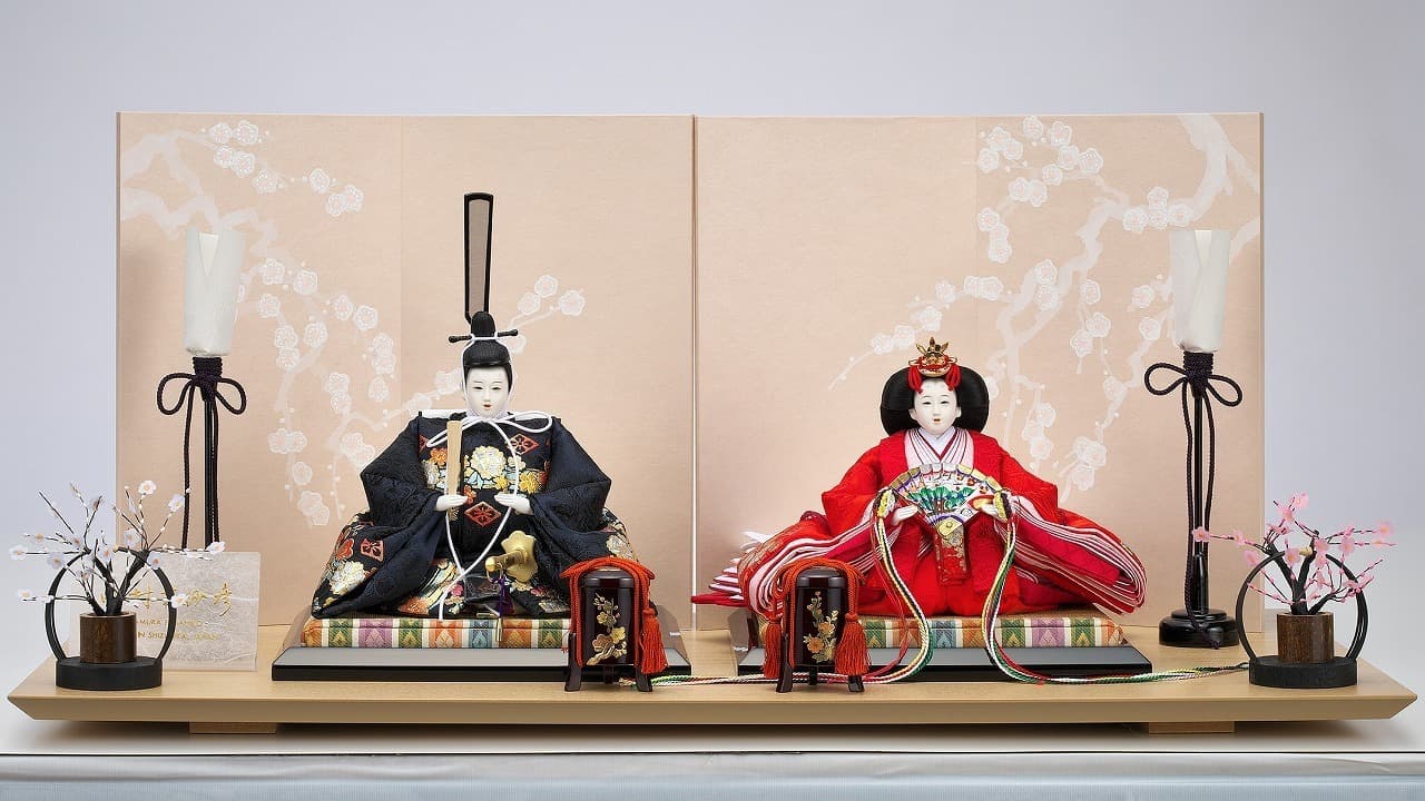 創作おぼこ雛「純嫣（じゅんえん）」彩色