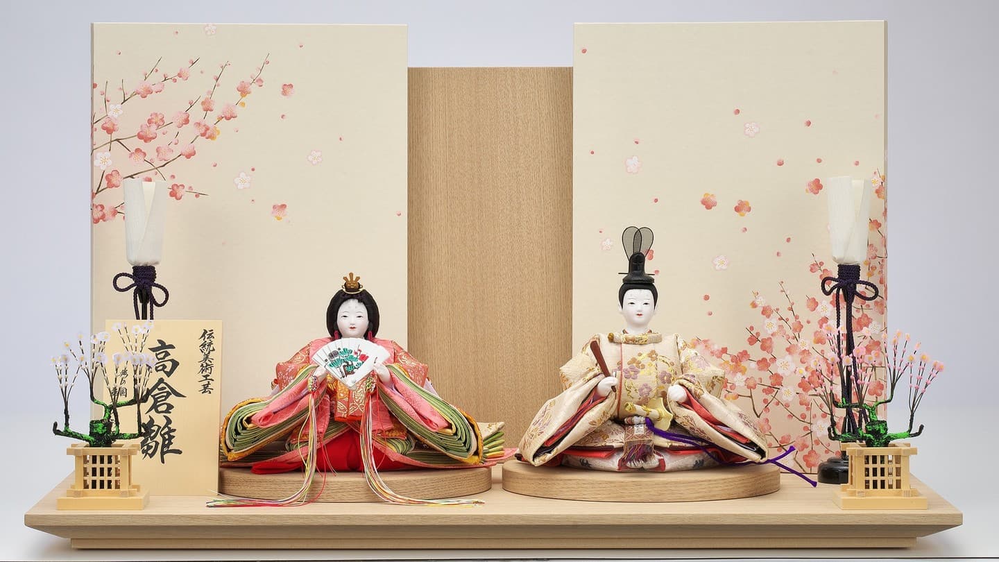 京十番親王飾り 高倉雛「鳳凰」